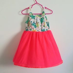 3/$25 Genuine Kids Oshkosh B'gosh Floral Tulle Tutu Dress